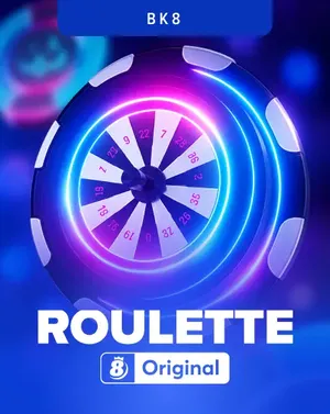 Roulette game tile from the BK8.io Originals lobby